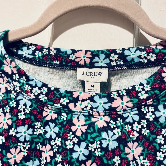 J.Crew Floral Sweatshirt - Picture 3 of 5